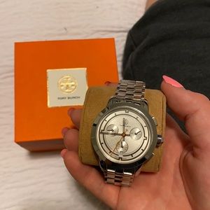 Tory Burch Watch - Silver. Swiss Made.